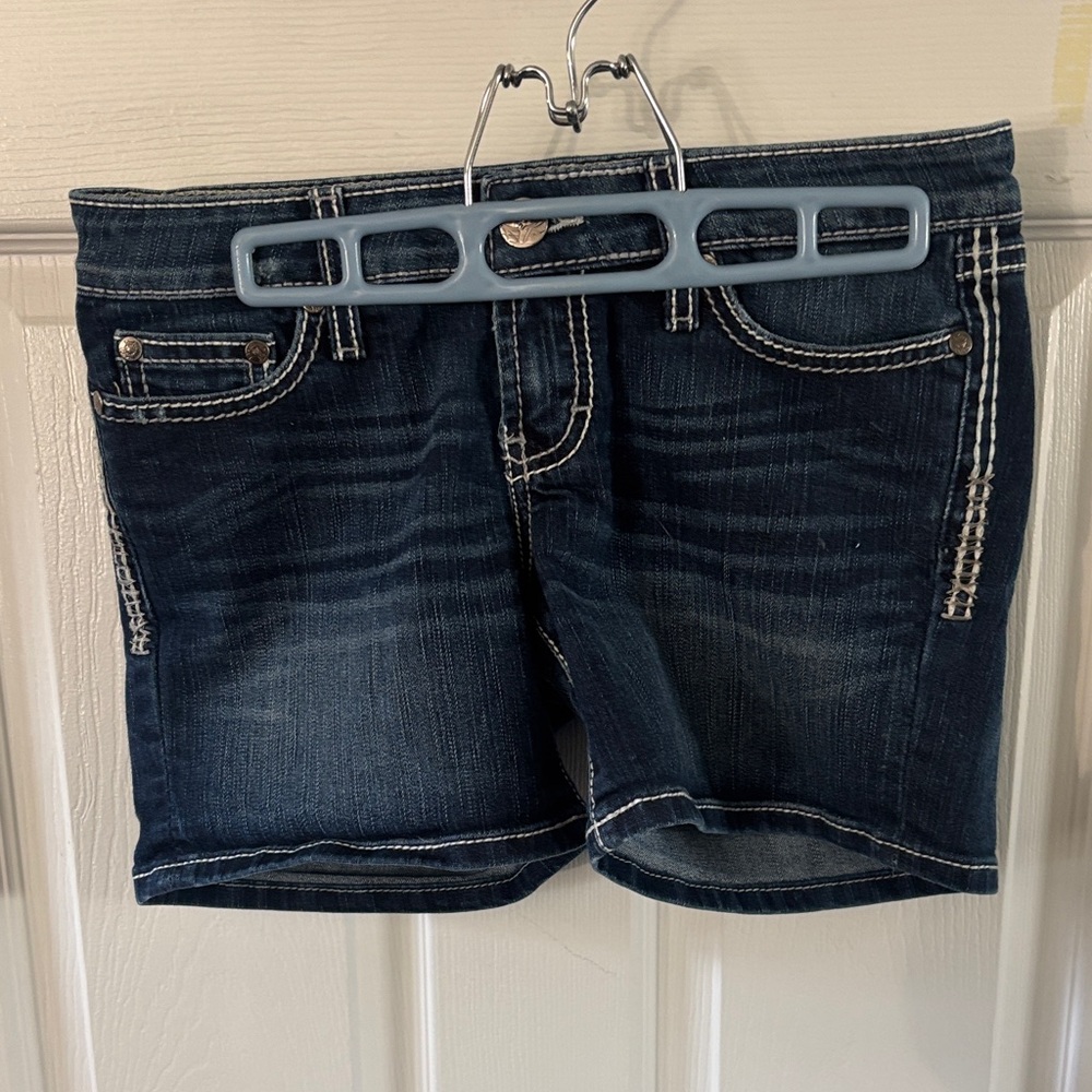 BKE Dark Blue Jean Shorts